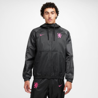 Nike Chelsea Woven Tracksuit 2024-2025 Black Pink