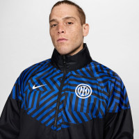 Nike Inter Milan Windrunner 2024-2025 Zwart Blauw Wit