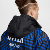 Nike Inter Milan Windrunner 2024-2025 Zwart Blauw Wit