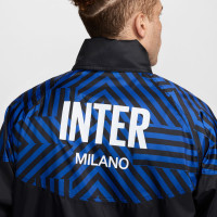Nike Inter Milan Windrunner 2024-2025 Zwart Blauw Wit