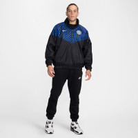 Nike Inter Milan Windrunner 2024-2025 Zwart Blauw Wit