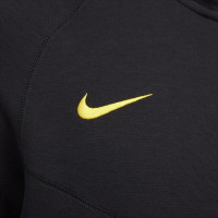 Nike Liverpool Tech Fleece Tracksuit 2024-2025 Dark Grey Yellow