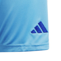adidas Tiro 24 Voetbalbroekje Kids Lichtblauw Blauw Wit