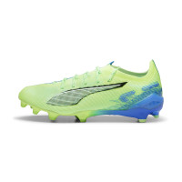 PUMA Ultra 5 Ultimate Gras Football Boots (FG) Green Blue Black White