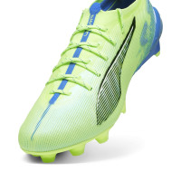 PUMA Ultra 5 Ultimate Gras Football Boots (FG) Green Blue Black White
