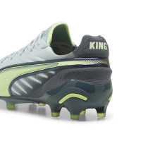 PUMA King Ultimate Grass/Artificial Grass Football Shoes (MG) Women's Light Grey Dark Grey Light Green