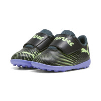 PUMA Future 7 Play Turf Football Shoes (TF) Baby/Toddlers Grey Purple Green White