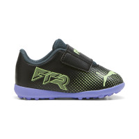 PUMA Future 7 Play Turf Football Shoes (TF) Baby/Toddlers Grey Purple Green White