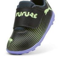 PUMA Future 7 Play Turf Football Shoes (TF) Baby/Toddlers Grey Purple Green White
