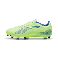 PUMA Ultra 5 Play Grass/Artificial Grass Football Boots (MG) Women Green Blue Black White