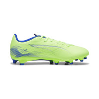 PUMA Ultra 5 Play Grass/Artificial Grass Football Boots (MG) Women Green Blue Black White