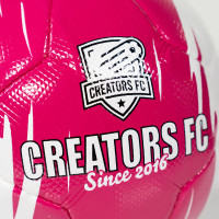 Creators FC Voetbal Roze Wit