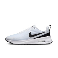 Nike Air Max Nuaxis Sneakers Wit Lichtblauw Zwart