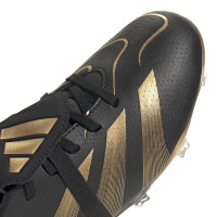 adidas Predator Bellingham League FT Gras Football Shoes (FG) Kids Black Gold