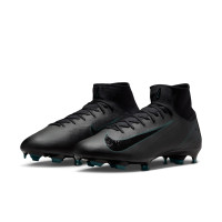 Nike Zoom Mercurial Superfly 10 Pro Gras Football Shoes (FG) Black Dark Green