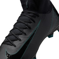 Nike Zoom Mercurial Superfly 10 Pro Gras Football Shoes (FG) Black Dark Green