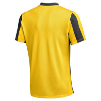 Nike Striped Division V Voetbalshirt Geel Zwart