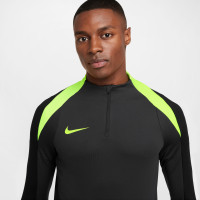 Nike Strike Tracksuit 1/4-Zip Anthracite Black Neon Yellow