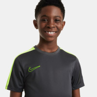 Nike Academy Training Shirt Kids Anthracite Neon Yellow