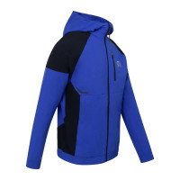 Cruyff Elite Jack Hooded Blue Black Silver