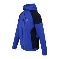 Cruyff Elite Jack Hooded Blue Black Silver