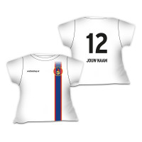 HV Hoorn Shirtkussen Geel Blauw