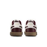 Nike Court Vision Low Sneakers Beige Bordeauxrood Bruin