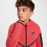 Nike Tech Fleece Sportswear Trainingspak Kids Rood Zwart