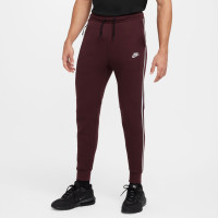 Nike Tech Fleece Sportswear Trainingspak Bordeauxrood Lichtblauw Zilver Zwart