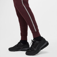 Nike Tech Fleece Sportswear Trainingspak Bordeauxrood Lichtblauw Zilver Zwart