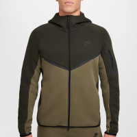 Nike Tech Fleece Sportswear Vest Donker Olijfgroen Olijfgroen Zwart