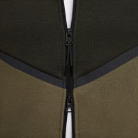 Nike Tech Fleece Sportswear Vest Donker Olijfgroen Olijfgroen Zwart