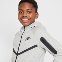 Nike Tech Fleece Sportswear Trainingspak Kids Lichtgrijs Zwart