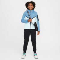 Nike Tech Fleece Sportswear Vest Kids Blauw Lichtblauw Zwart