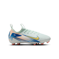 Nike Zoom Mercurial Vapor 16 Academy MDS Gras / Kunstgras Voetbalschoenen (MG) Kids Mintgroen Blauw Roze Goud
