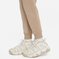 Nike Sportswear Club Fleece Tracksuit Full-Zip Hooded Kids Light Brown White