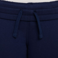 Nike Sportswear Club Fleece Tracksuit Full-Zip Hooded Kids Dark Blue White