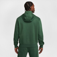Nike Sportswear Club Fleece Hoodie Dark Green White