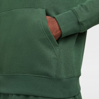 Nike Sportswear Club Fleece Hoodie Dark Green White