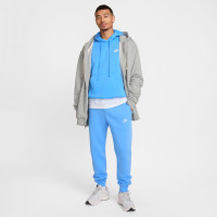 Nike Sportswear Club Fleece Joggingbroek Lichtblauw Wit