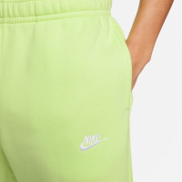Nike Sportswear Club Fleece Joggingbroek Lichtgroen Wit Wit