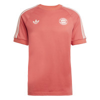 adidas Bayern München Culturewear T-Shirt 2024-2025 Rood Wit