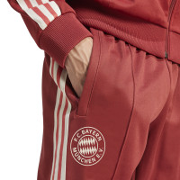 adidas Bayern München Culturewear Full-Zip Tracksuit 2024-2025 Dark Red White