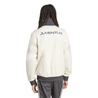 adidas Juventus Culturewear Full-Zip Tracksuit 2024-2025 White Dark Grey