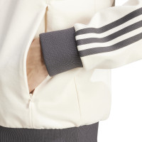 adidas Juventus Culturewear Full-Zip Tracksuit 2024-2025 White Dark Grey