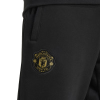 adidas Manchester United CNY Tracksuit 2024-2025 Black White Gold