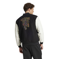 adidas Manchester United CNY Tracksuit 2024-2025 Black White Gold