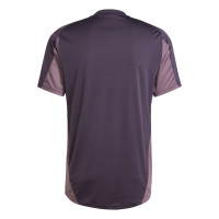 adidas Arsenal Training Shirt 2024-2025 Dark Purple Beige Purple