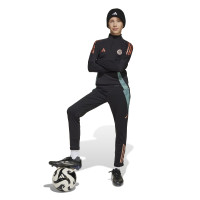 adidas Bayern München Trainingsbroek 2024-2025 Kids Zwart Groen Brons