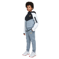 Nike Tech Fleece Sportswear Sweat Pants Kids Grey Blue Light Yellow Black
